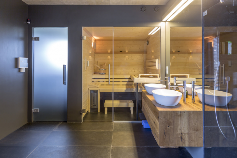 Prosklená sauna Klafs Premium na míru