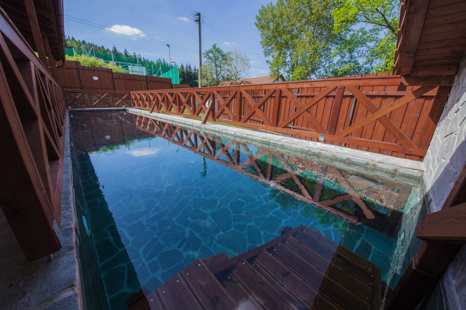 Rustikální wellness v Tančírně penzionu Starý svět